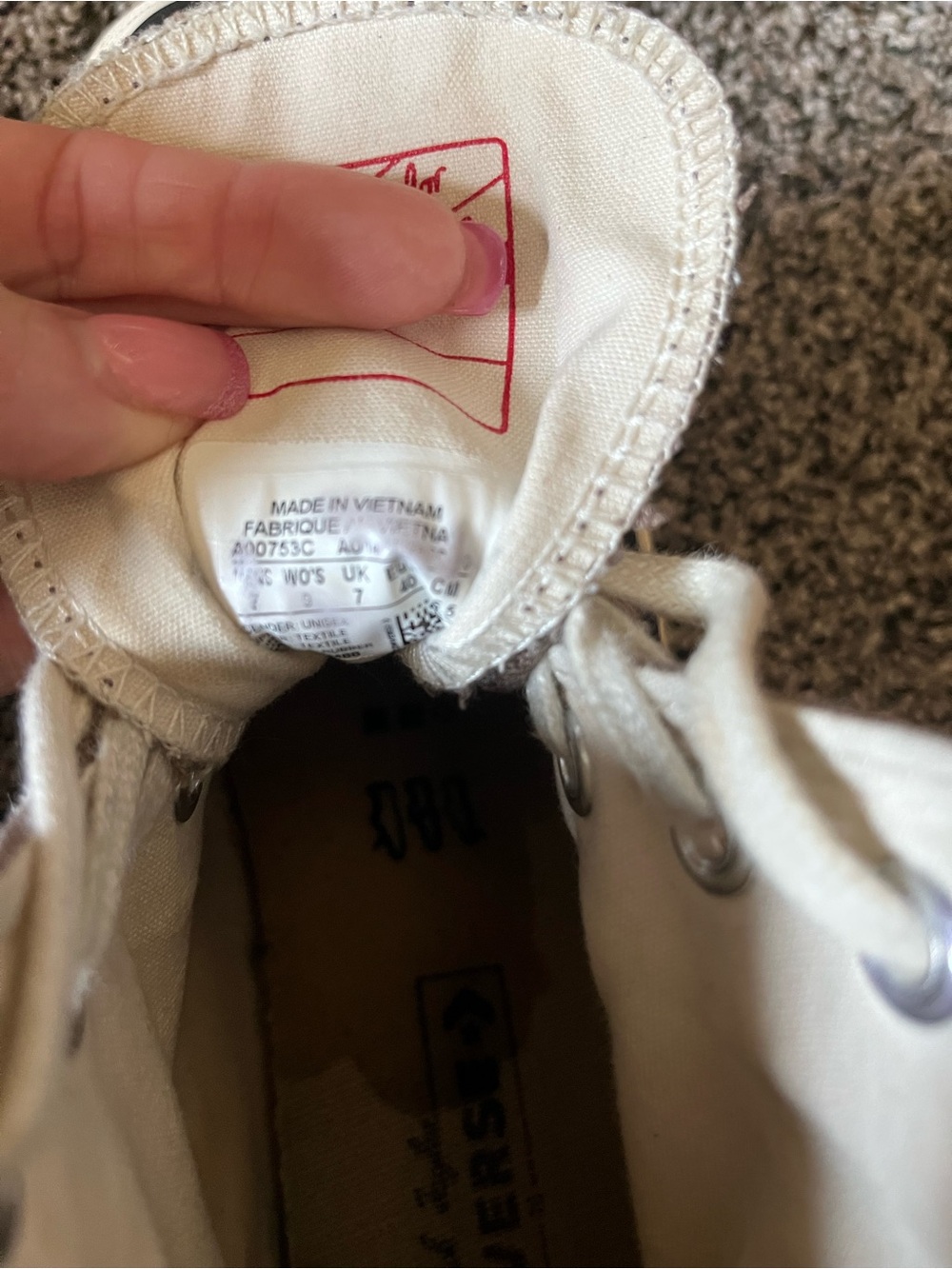 Converse All Star high tops. #9 - Picture 7 of 7